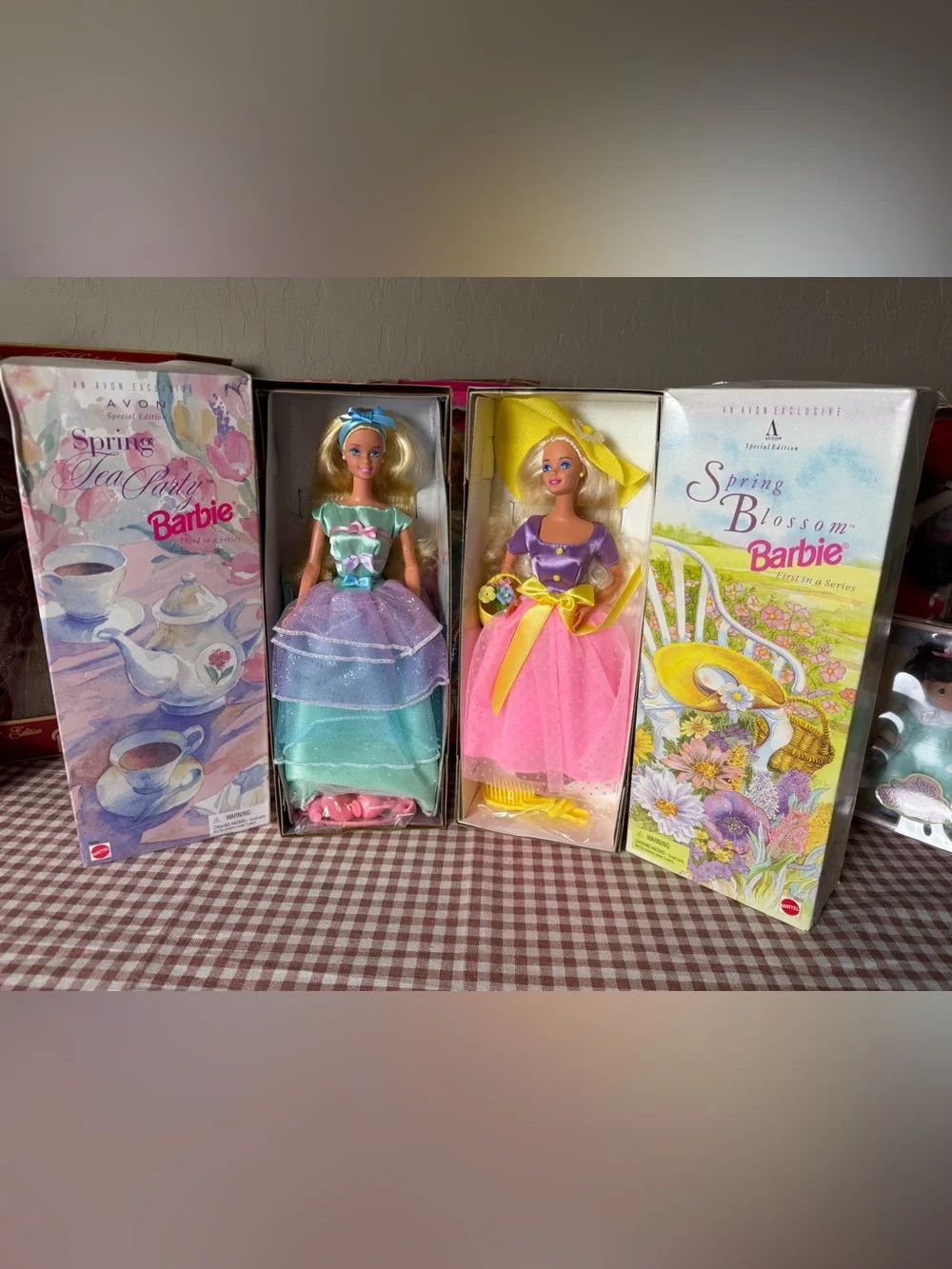 Lot of 8 Vintage Barbies Disney, Brandy, Ken